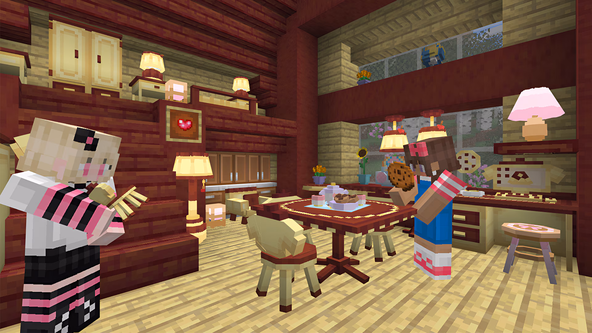 MineKitty cozy bedroom build
